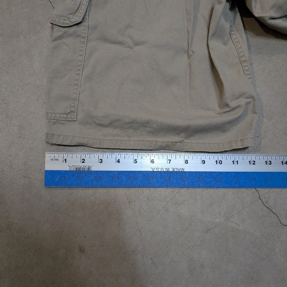 VTG 90s Levis Silvertab Khakis Shorts Cargo Men's 31 Flaws - Picture 11 of 11